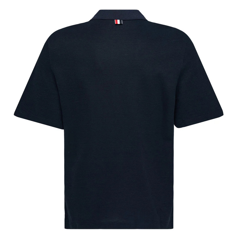 Thom Browne Short Sleeve Pocket Polo outlook