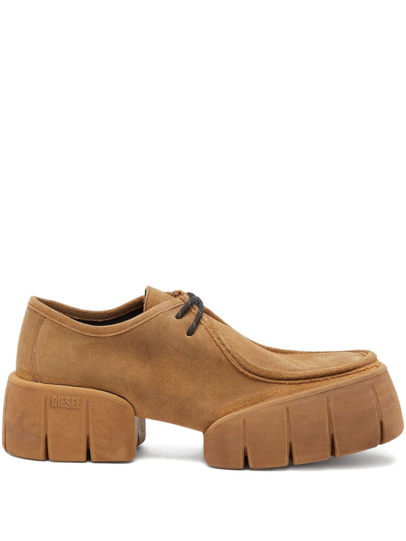 D-TEX WB suede rubber Derby shoes 1