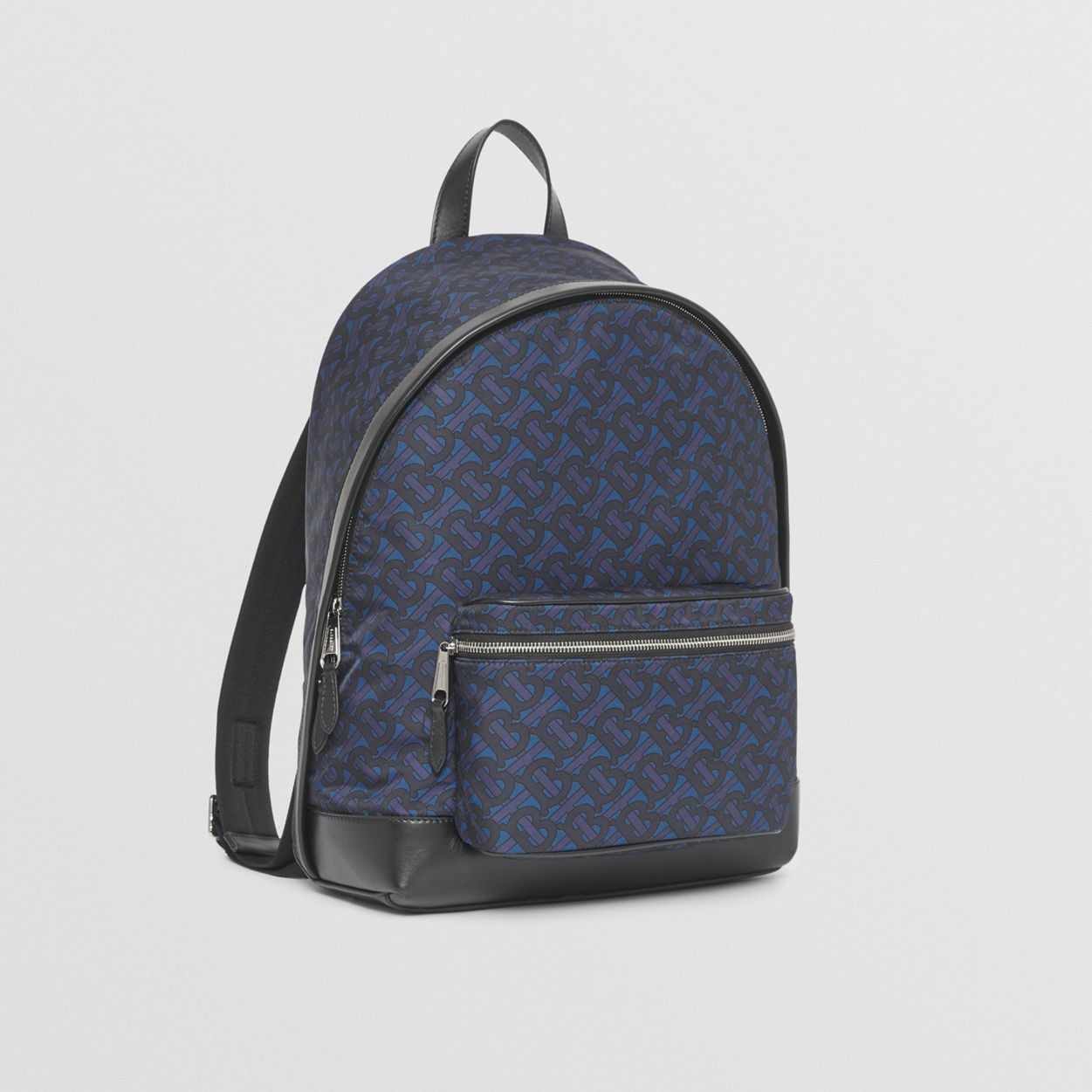 Monogram Print Nylon Backpack - 7