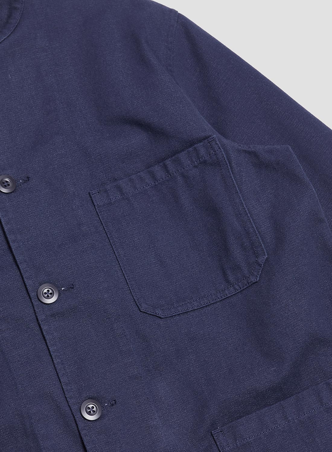 Tunic Jacket in Black Navy - 5