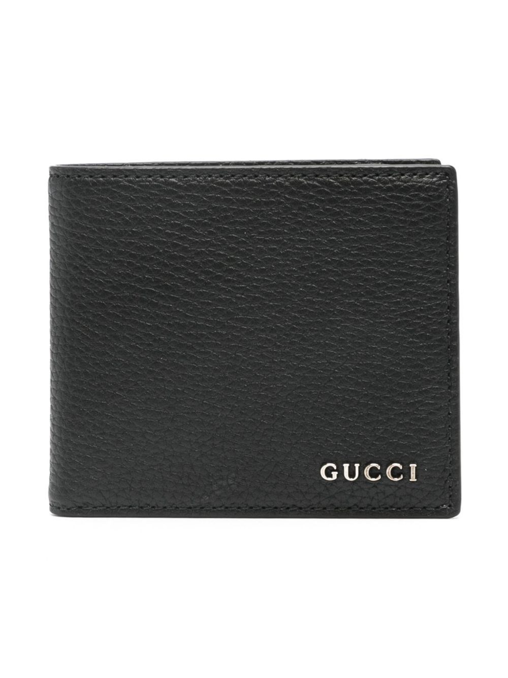 Bifold wallet with logo - 5