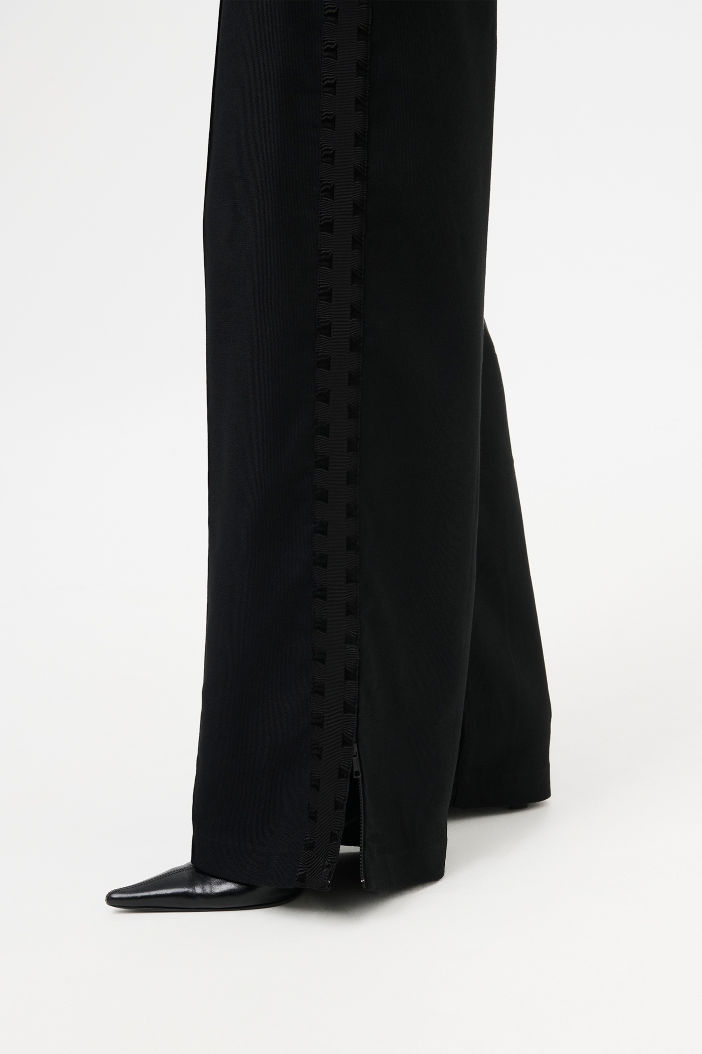 Lounge Pants Black Canvas Jersey - 8