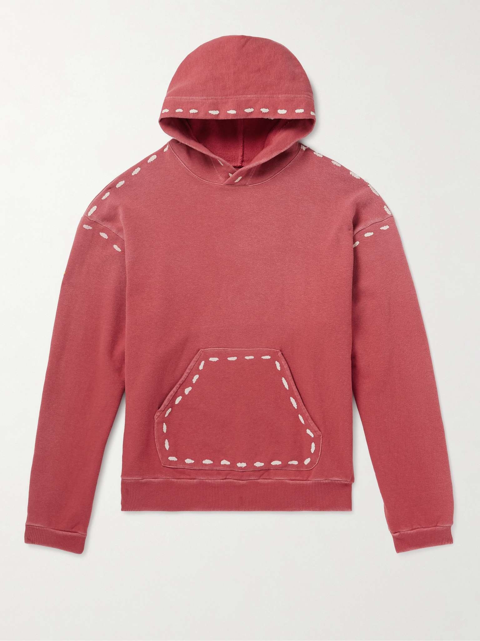 Marionette Printed Cotton-Jersey Hoodie - 1