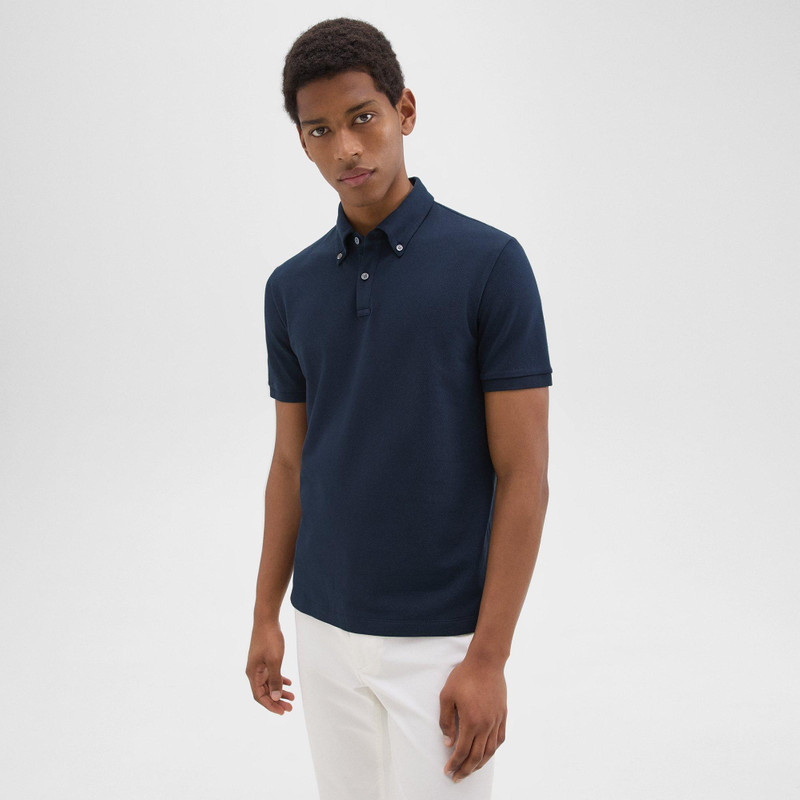 Tailored Polo Shirt in Function Piqué 3
