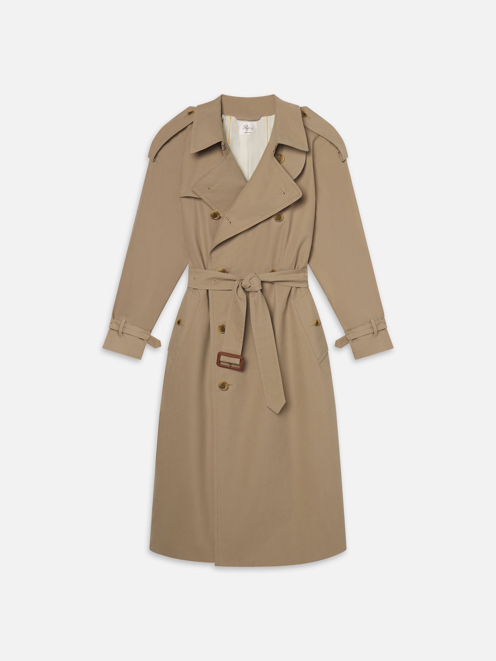Ritz Classic Trench in Warm Taupe - 1