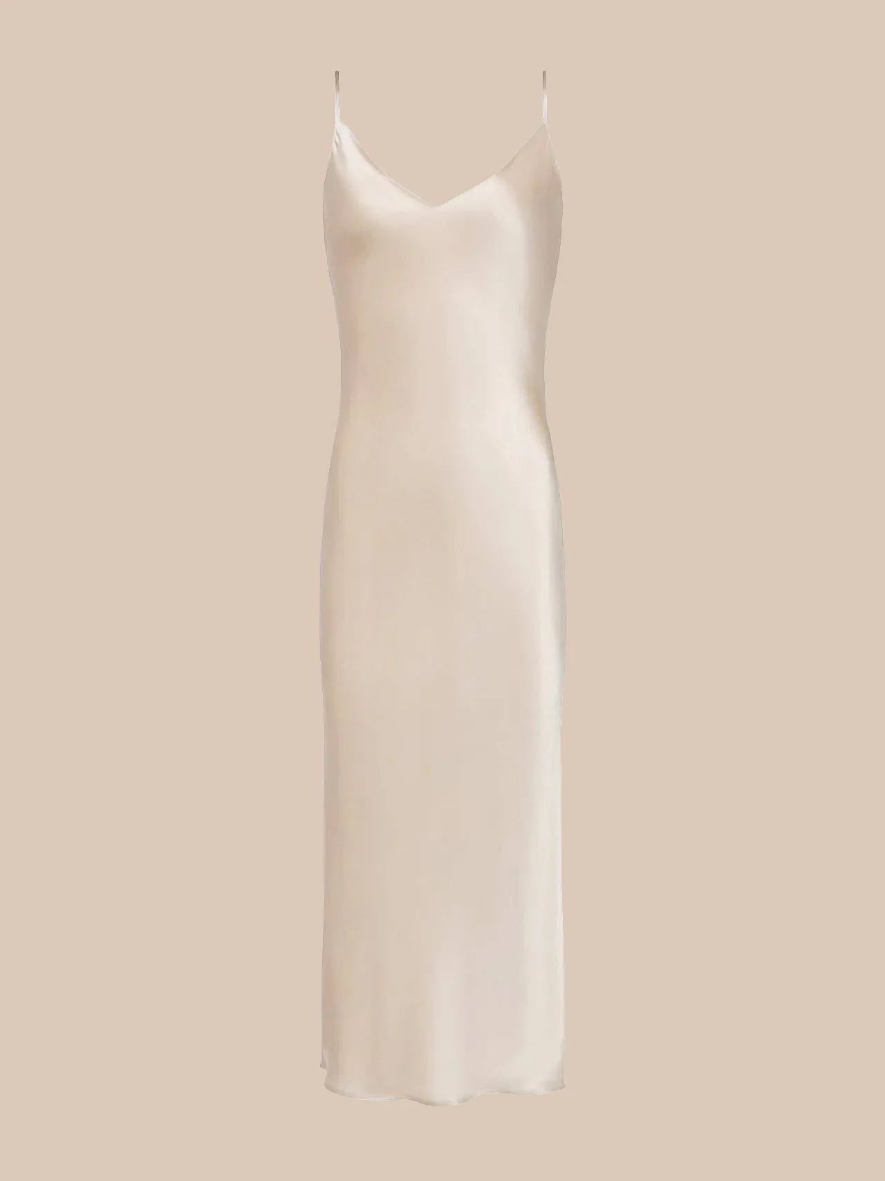 Seridie Silk Slip Dress - 1
