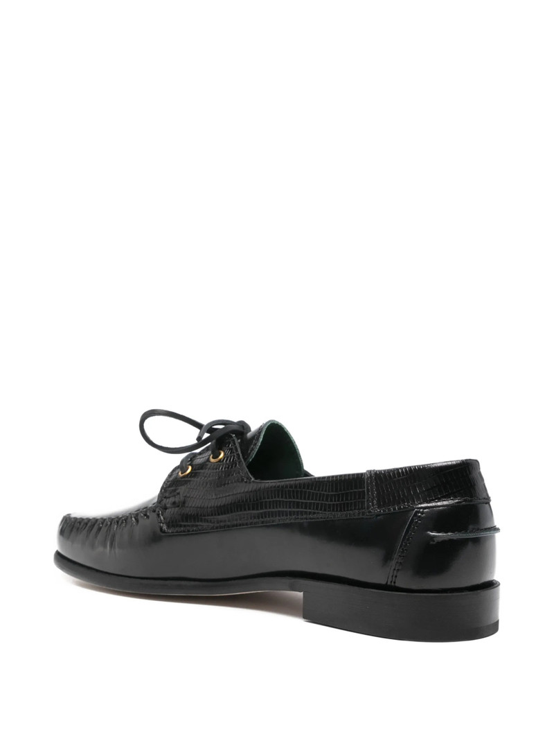 VINNY’s Vinny's Millo Two-tone Lace-up Boat Shoes outlook