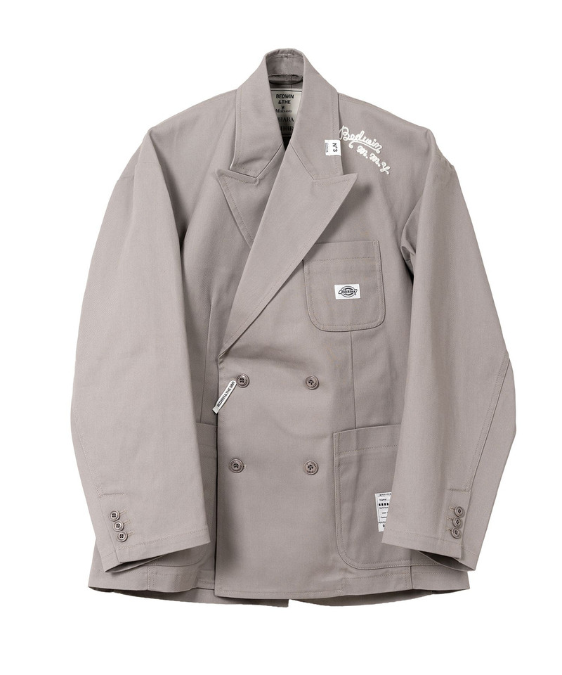 "BEDWIN & THE MMY × Dickies” Double-Breasted Jacket 30