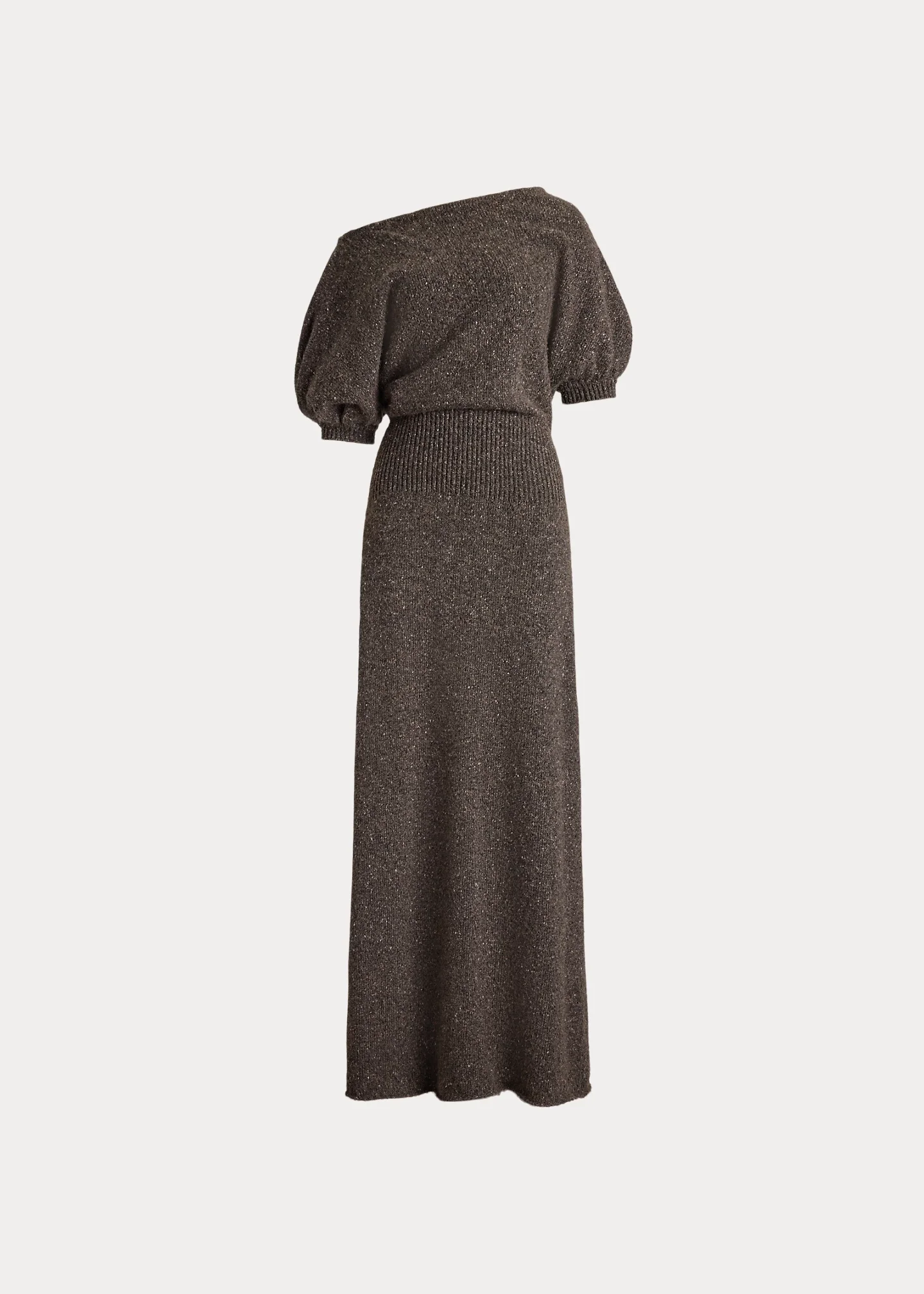 Cecie Cashmere-Blend Donegal Day Dress - 1