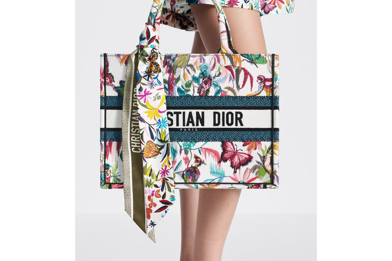 Dior Toile de Jouy Fantastica Mitzah Scarf outlook