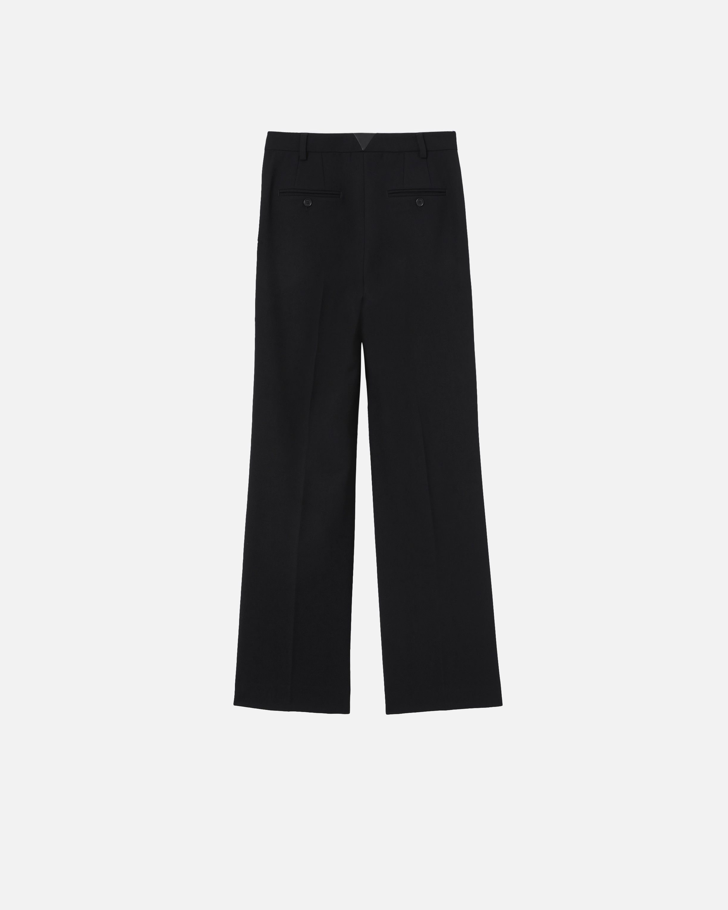 TAILORED WIDE-LEG TWILL TROUSERS - 6