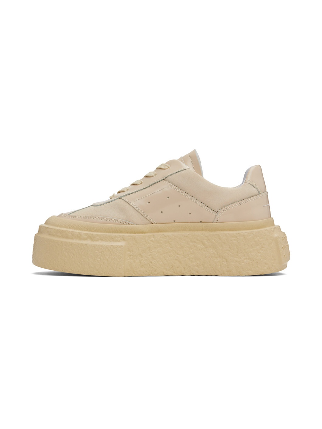 Beige Chunky Gambetta Sneakers - 3