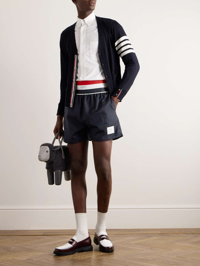Thom Browne Striped Wool Shorts outlook