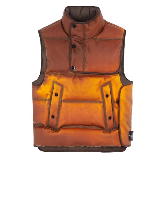 G1399 POLY STRATA ICE JACKET DOWN RUST - 1
