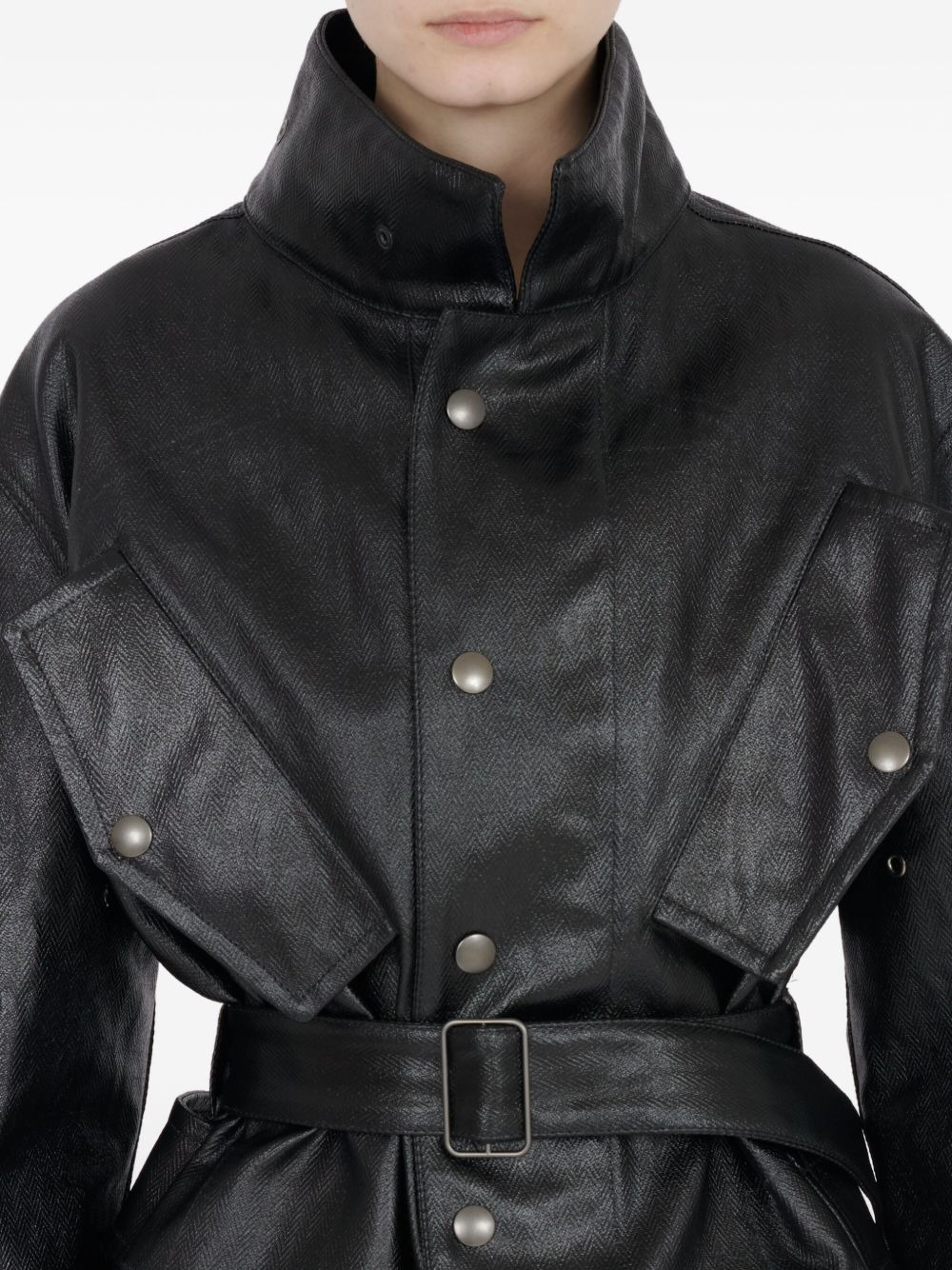 cotton coated jacket - 5