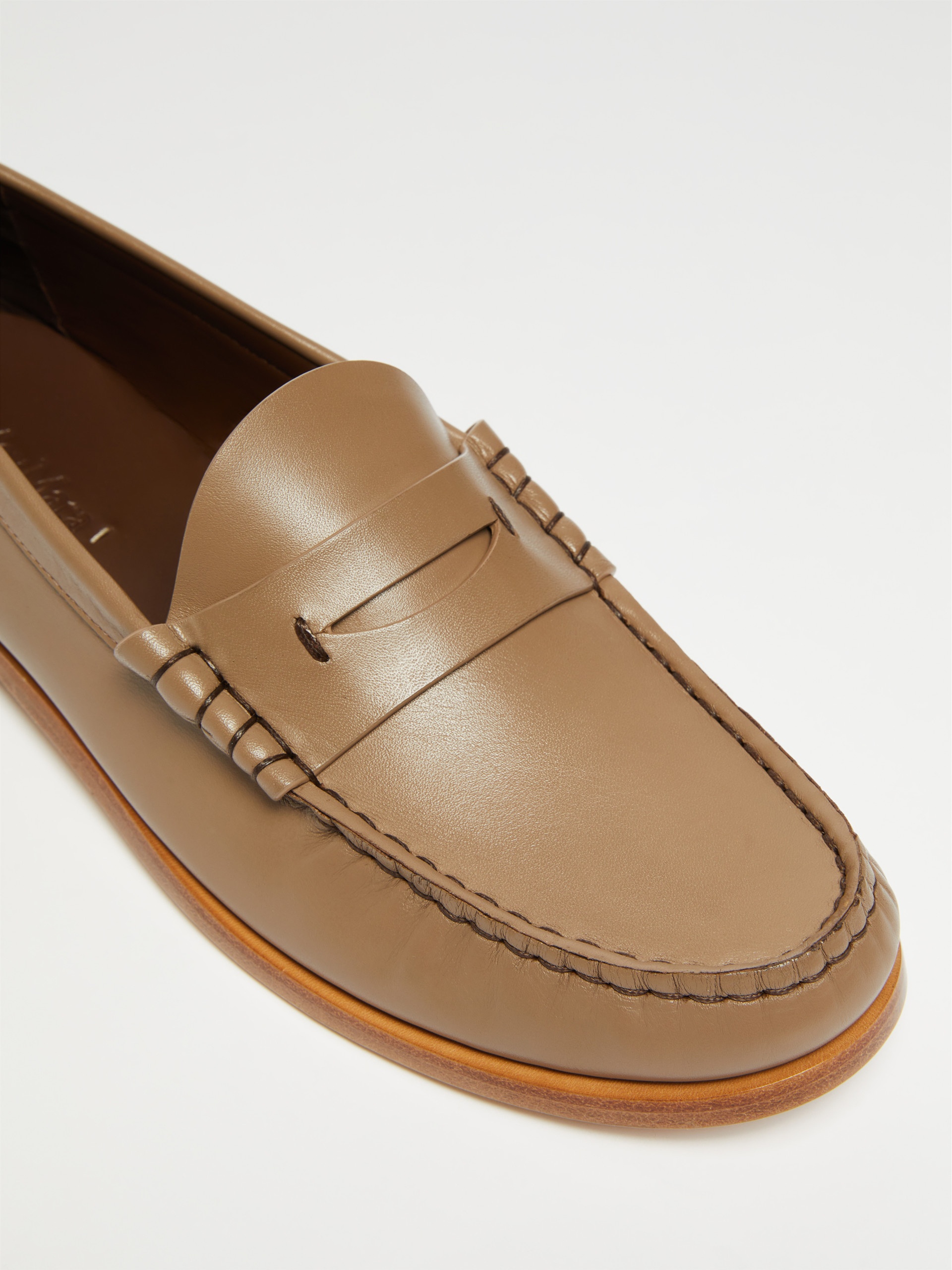 BOYMOC Natural leather moccasins - 4