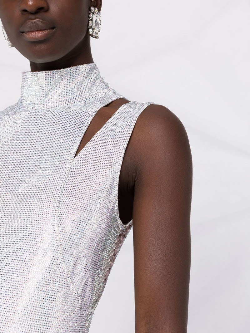 embellished mid length dress 3