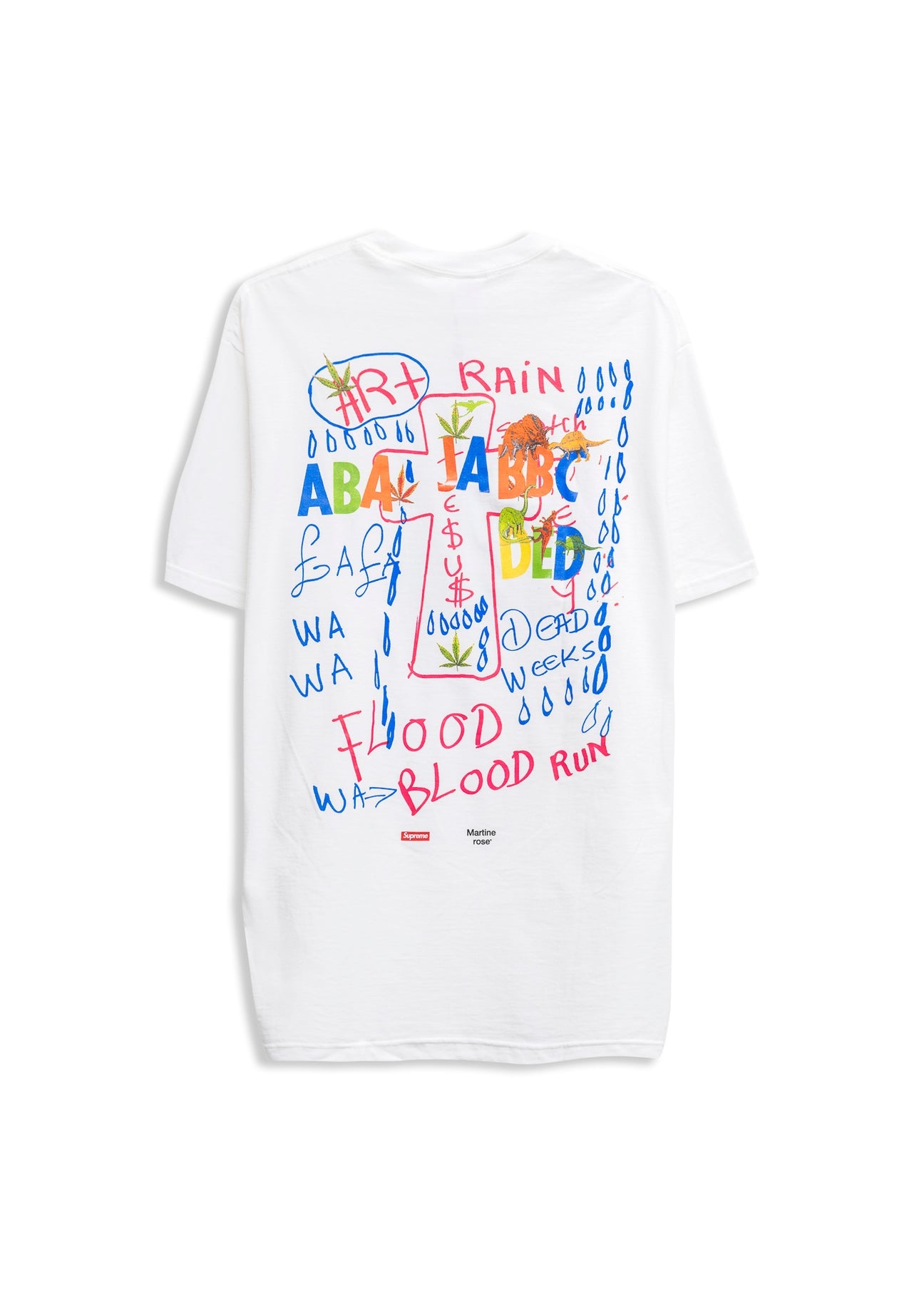 Supreme X Martine Rose Lee Scratch Party Tee - 2