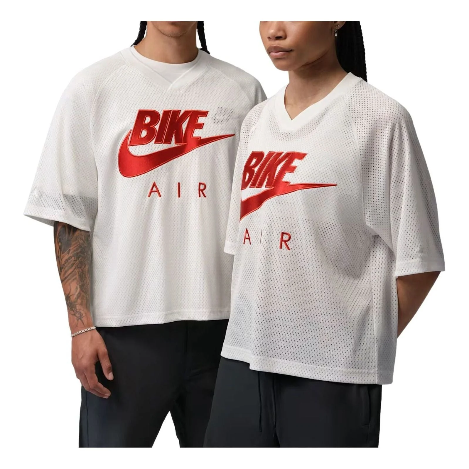 Jordan BIKE AIR x Nigel Sylvester Jersey 'White Red' IQ8156-133 - 1