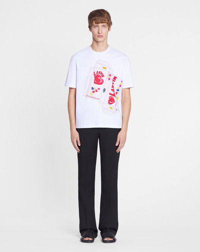 Lanvin LANVIN CANDY PRINT STRAIGHT FIT T-SHIRT outlook