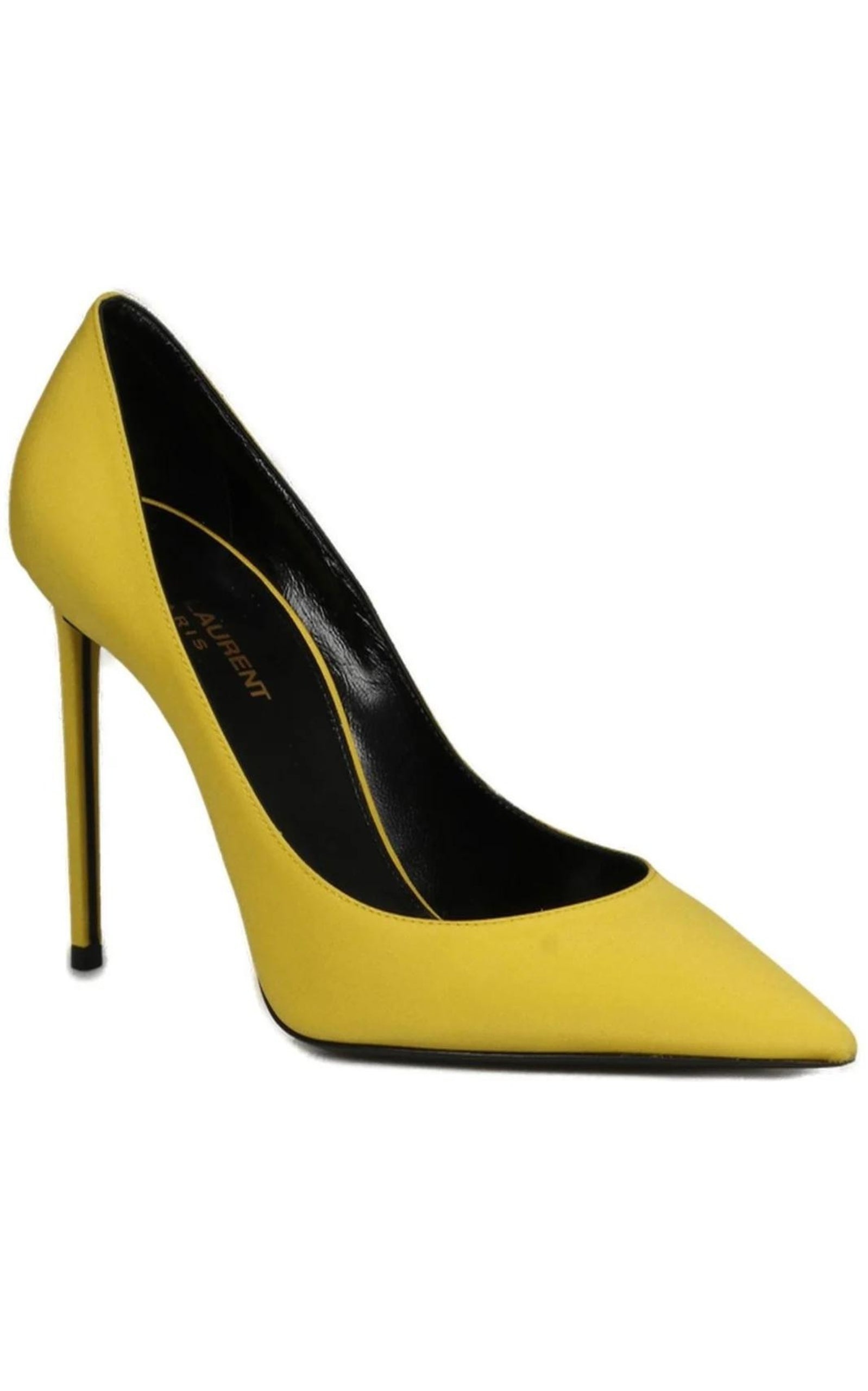 Yellow ‘ZOE’ Stiletto Pump - 3