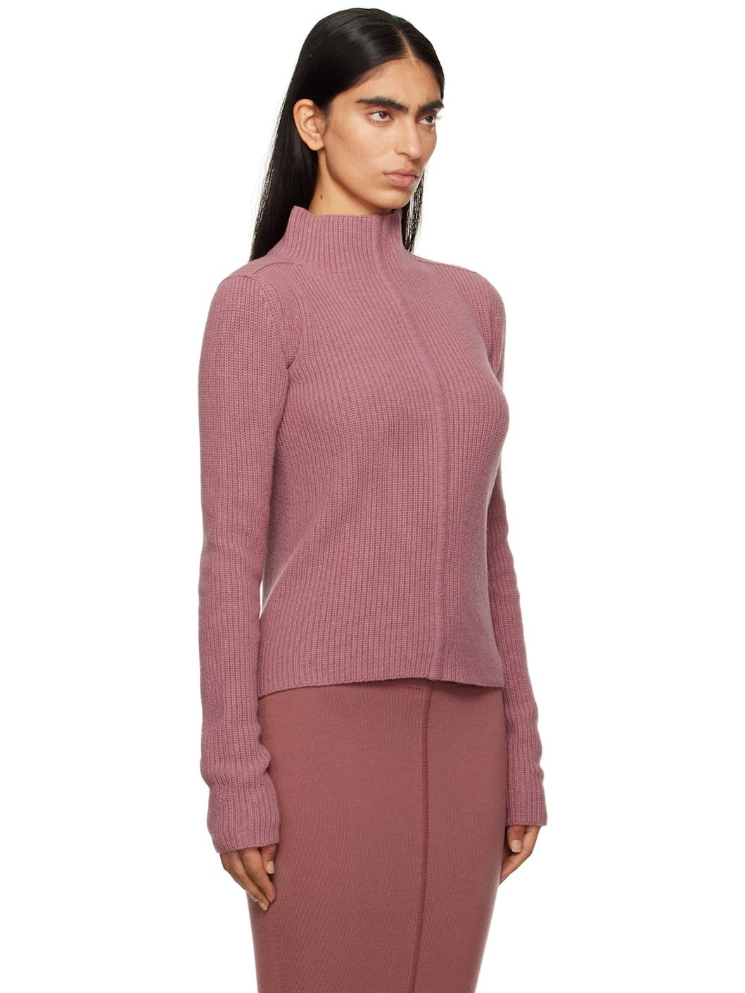 Pink Porterville Headon DBL Lupetto Turtleneck - 2