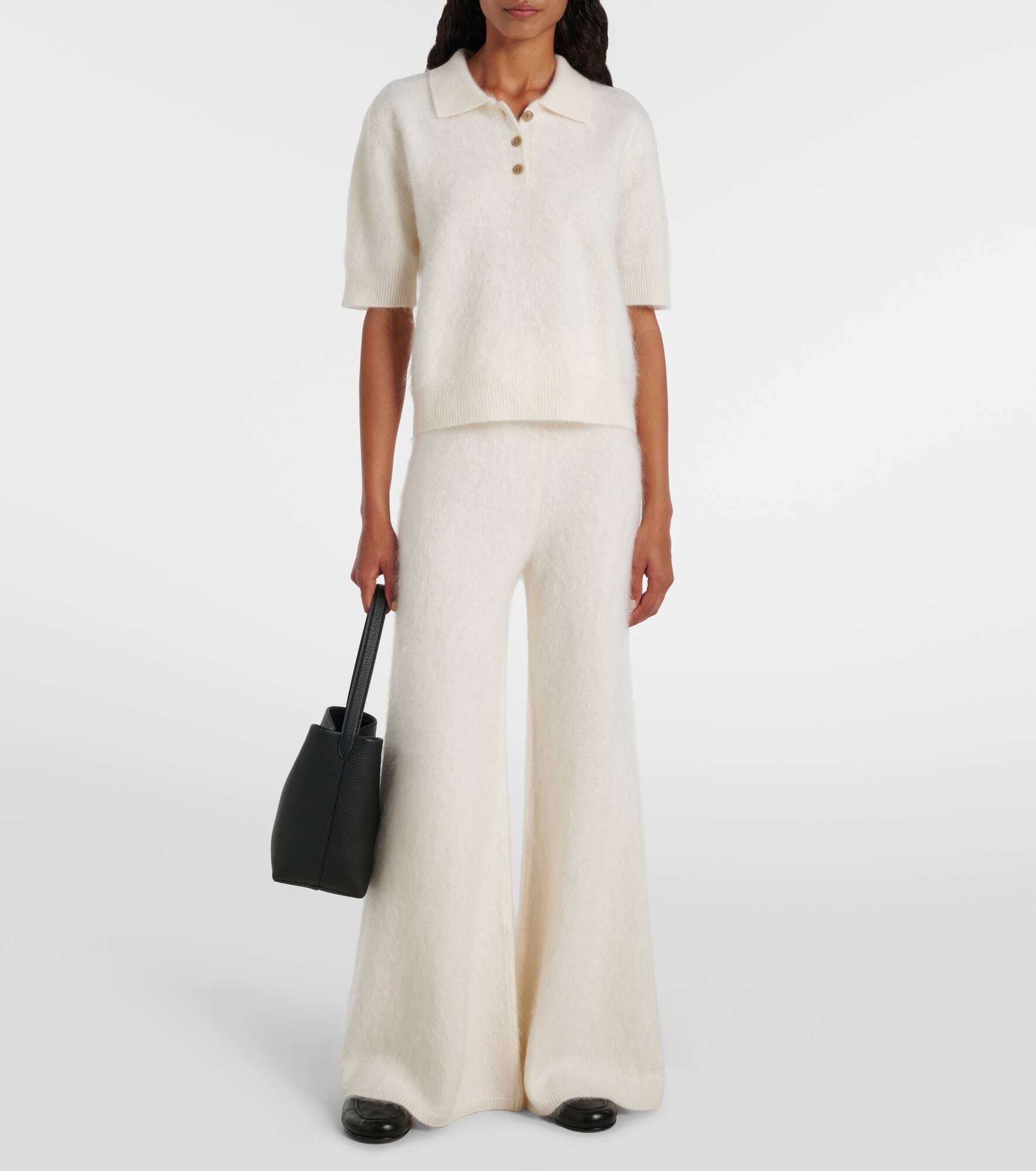 Carolyn knitted cashmere top - 2