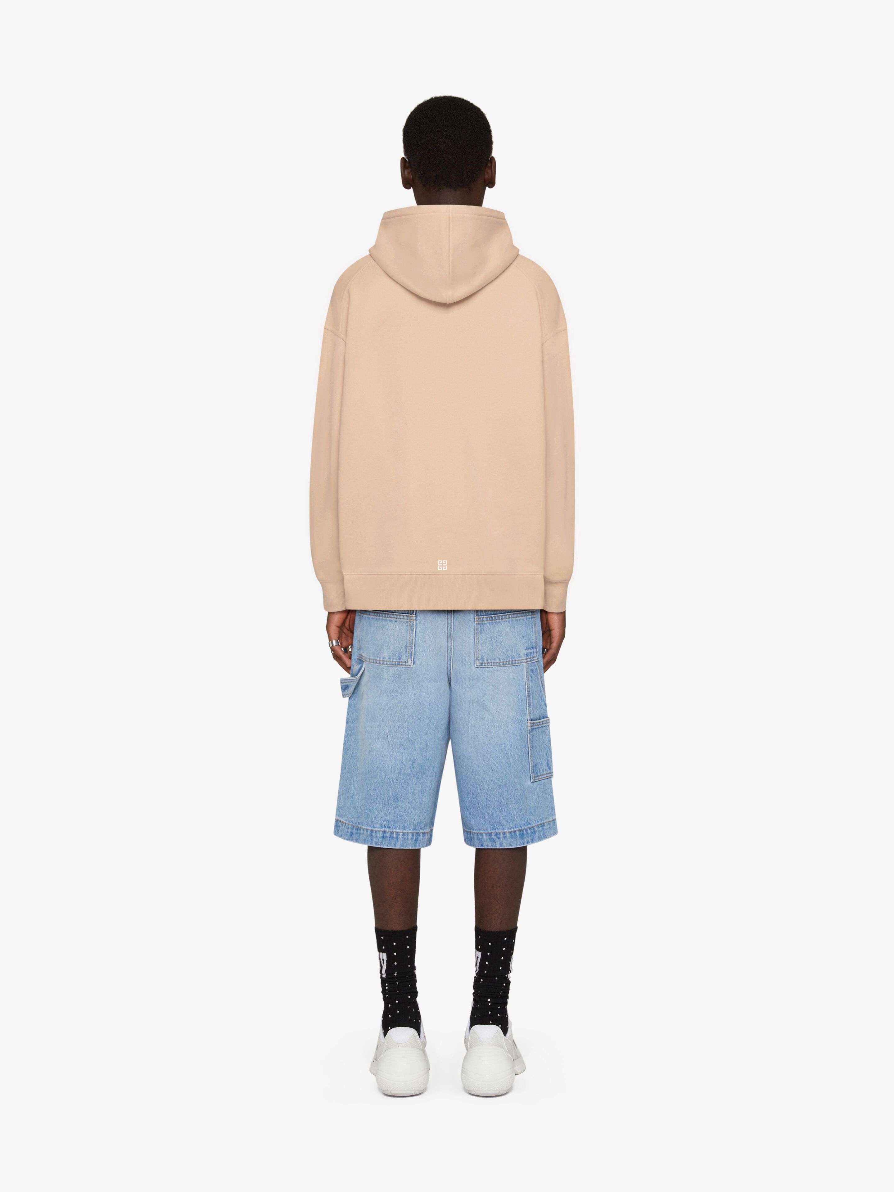 GIVENCHY ARCHETYPE SLIM FIT HOODIE IN FLEECE - 4