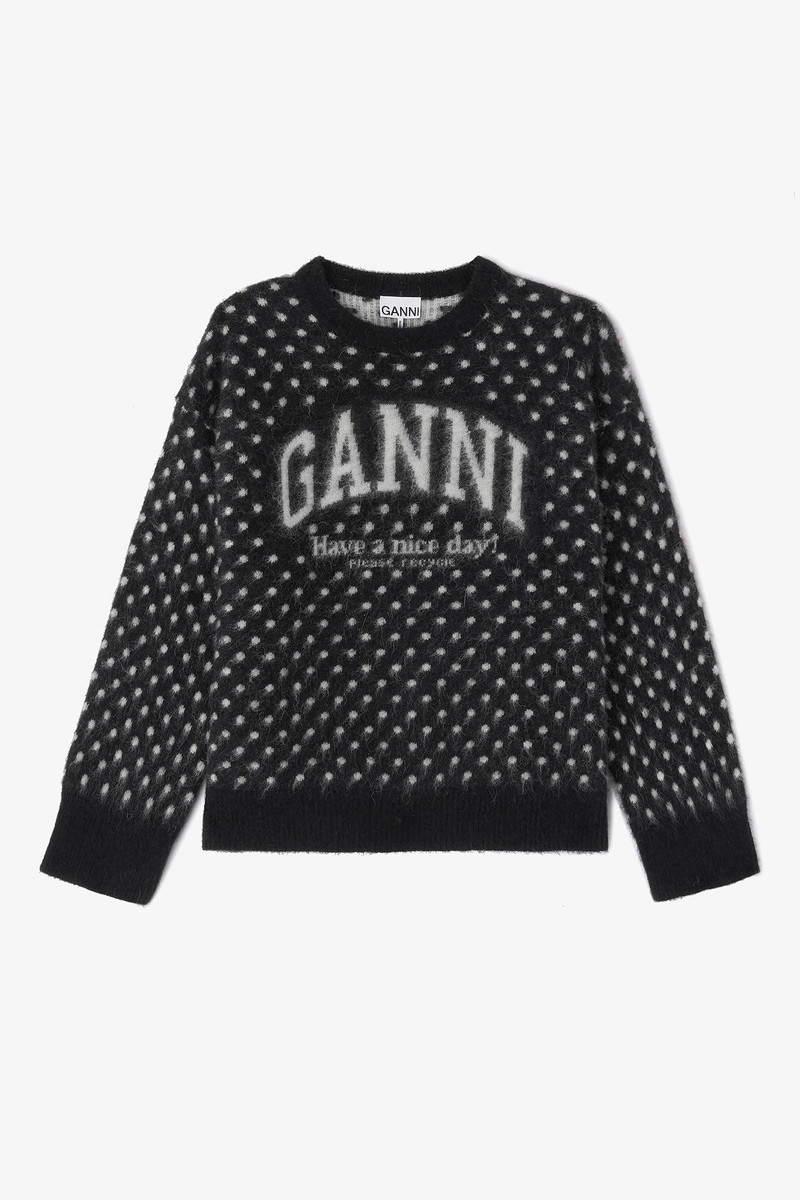POLKA BRUSHED SWEATER 1