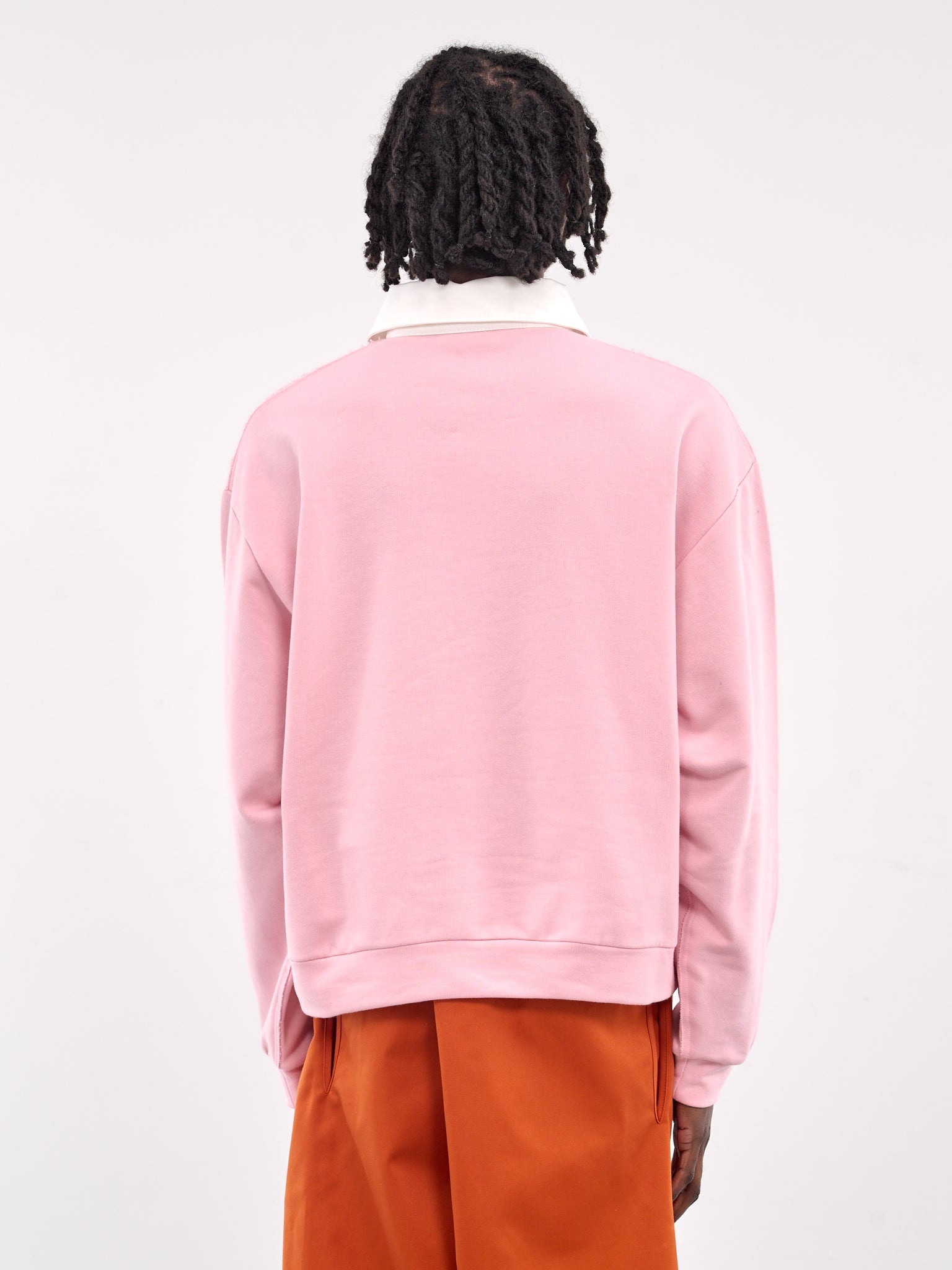Long Sleeve Polo Sweatshirt - 3