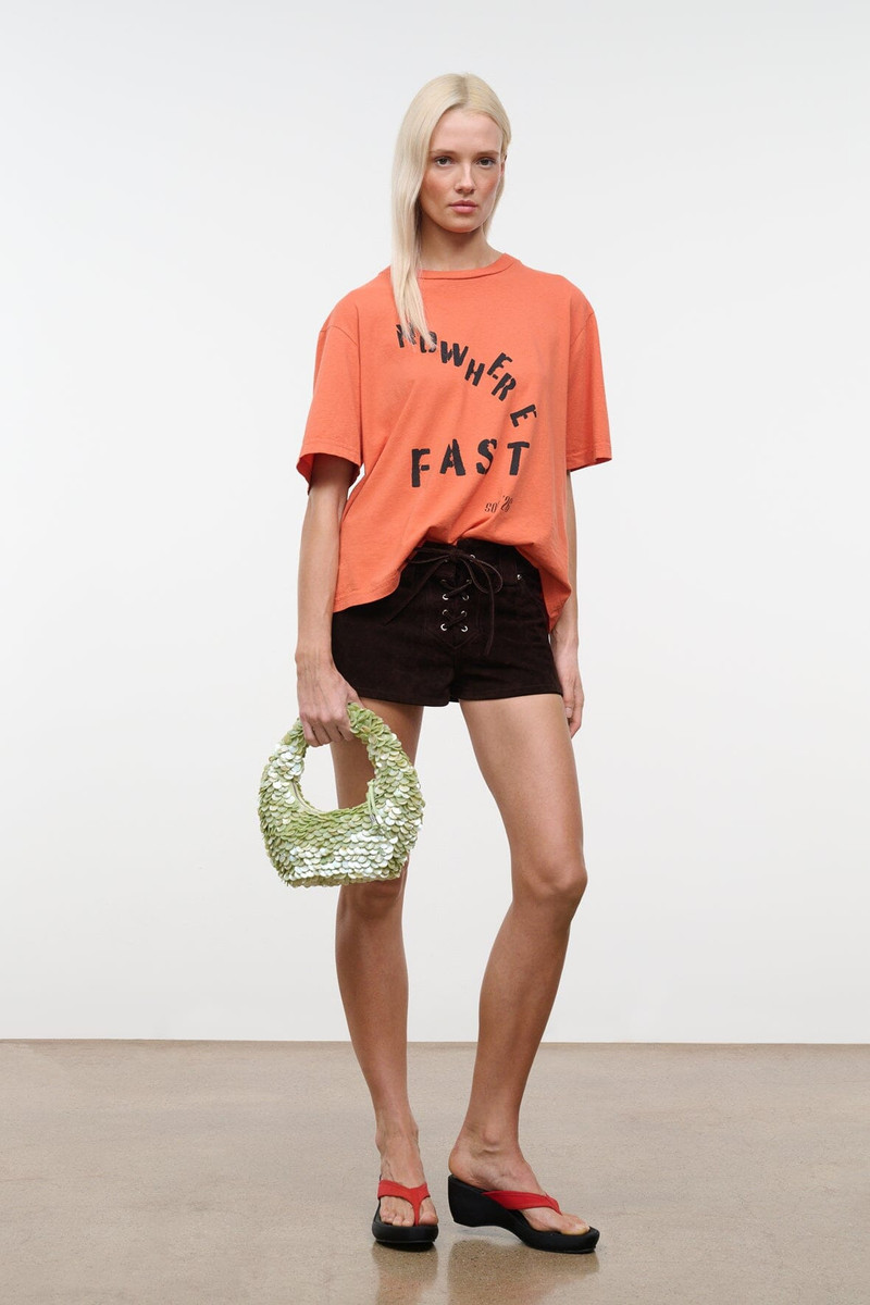 STAUD LIAM RELAXED TEE NOWHERE FAST 4