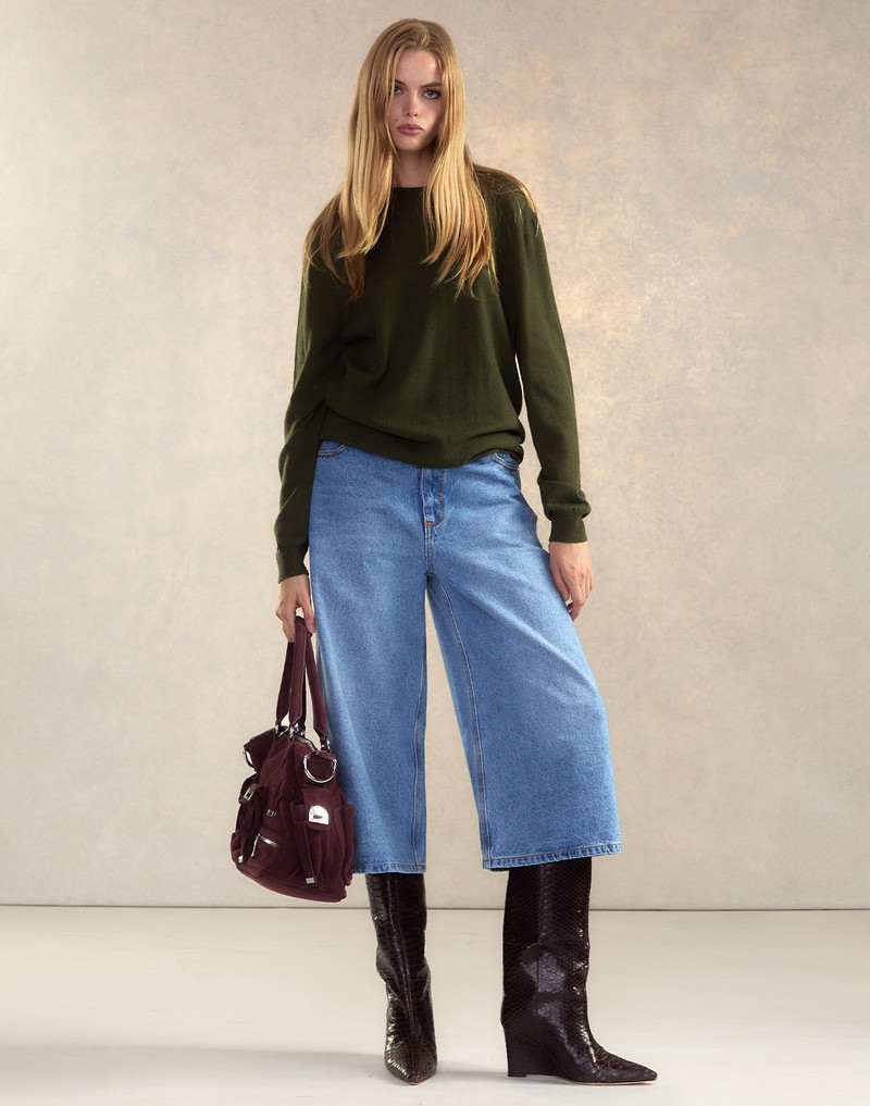 CYNTHIA ROWLEY Tommy Denim Capri outlook