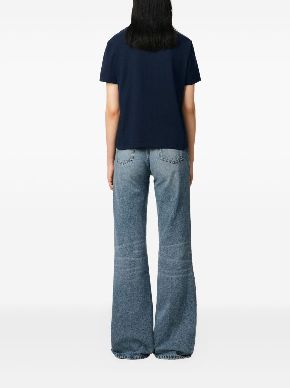 logo-embroidered T-shirt - 4