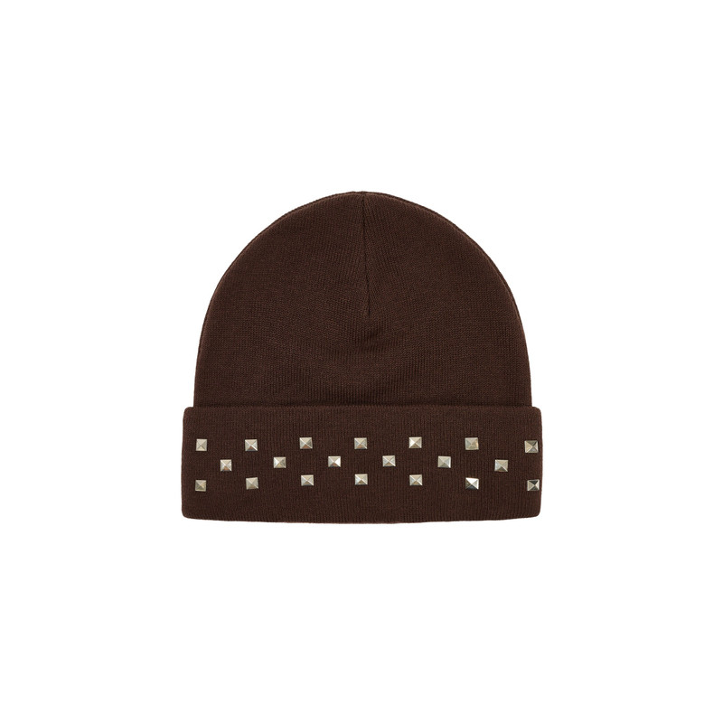 PALACE EMOTIONAL STUDDED BEANIE BROWN outlook