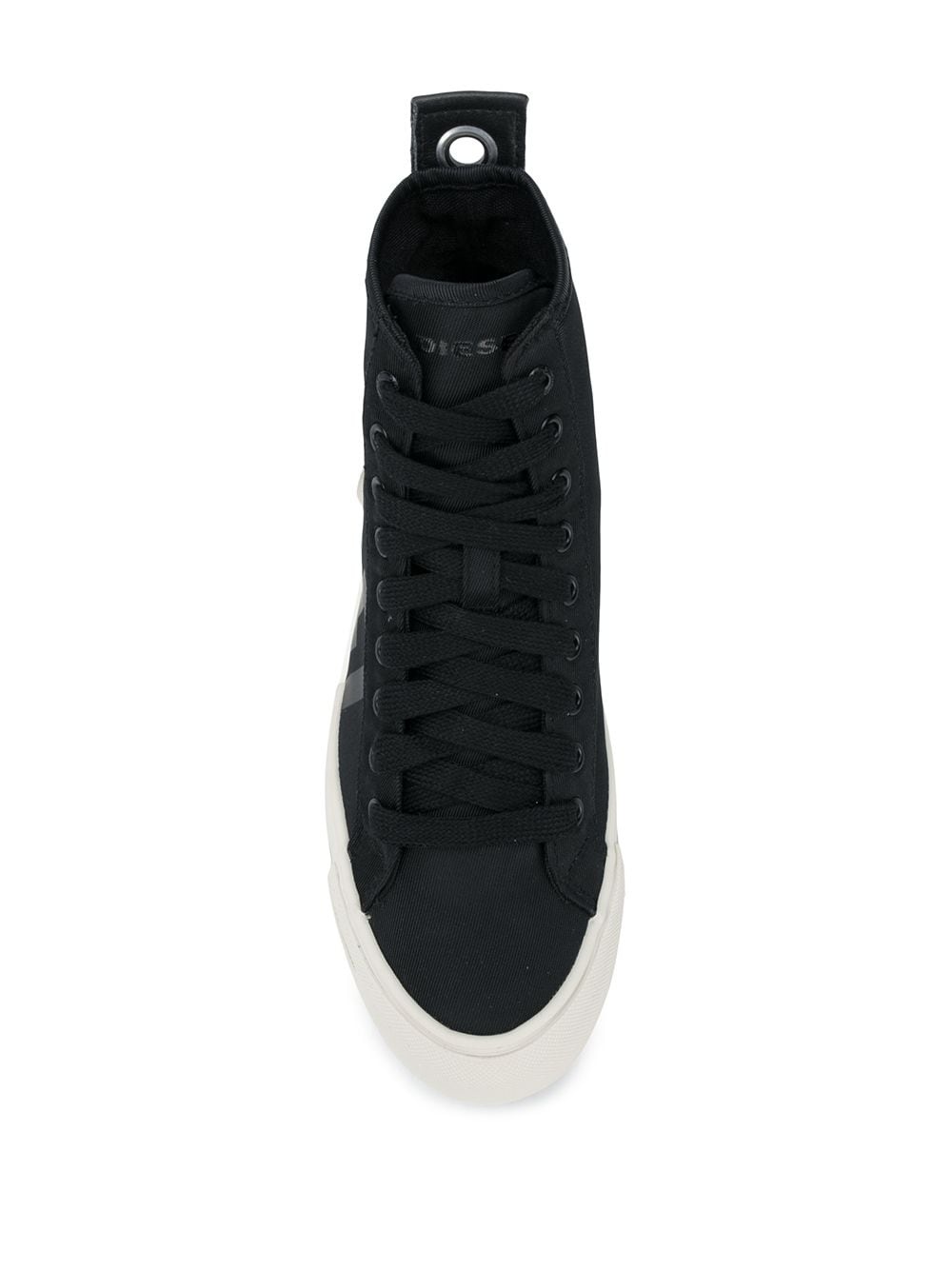 high top logo print sneakers - 4