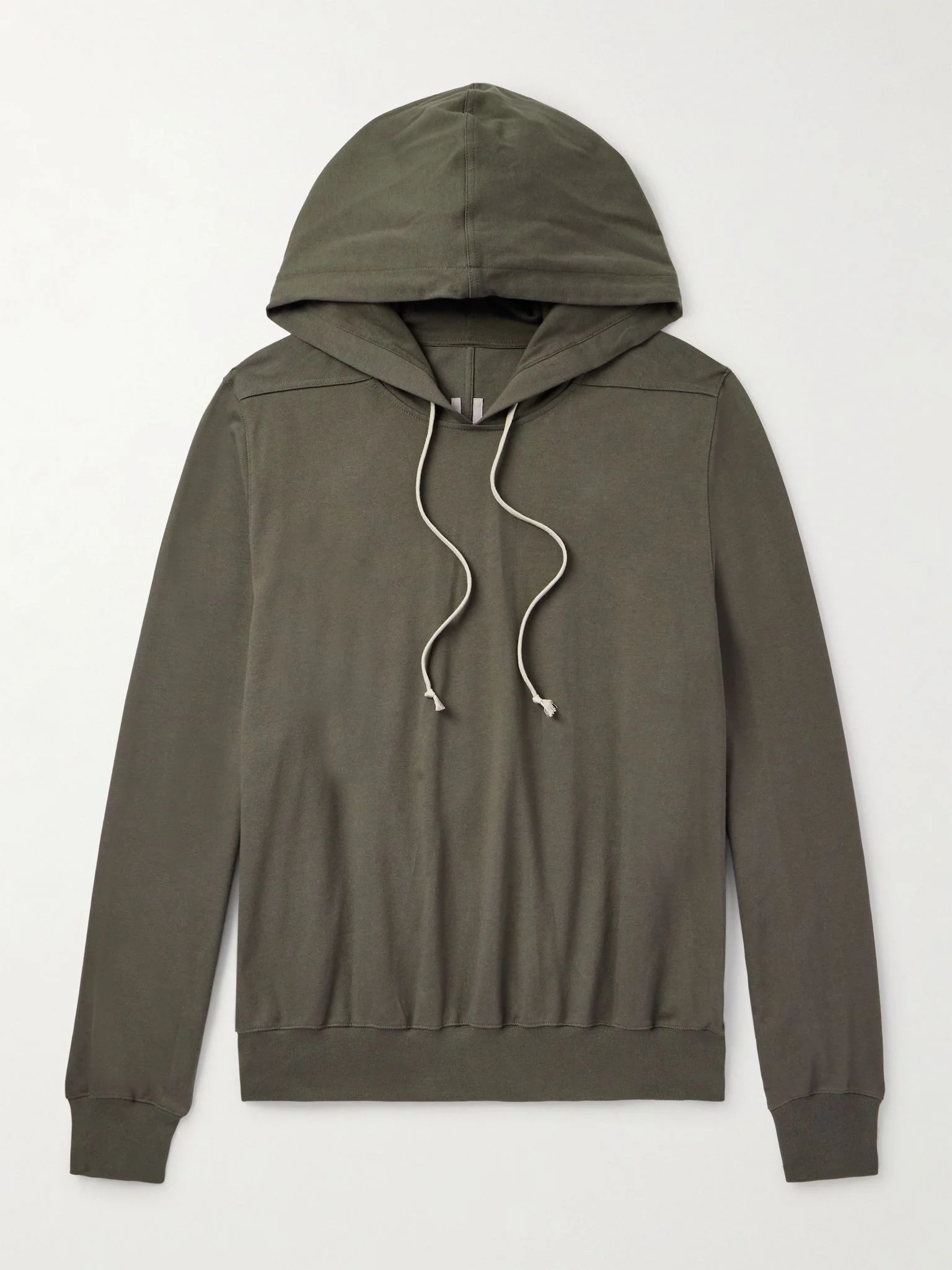 Organic Cotton-Jersey Hoodie Green - 1