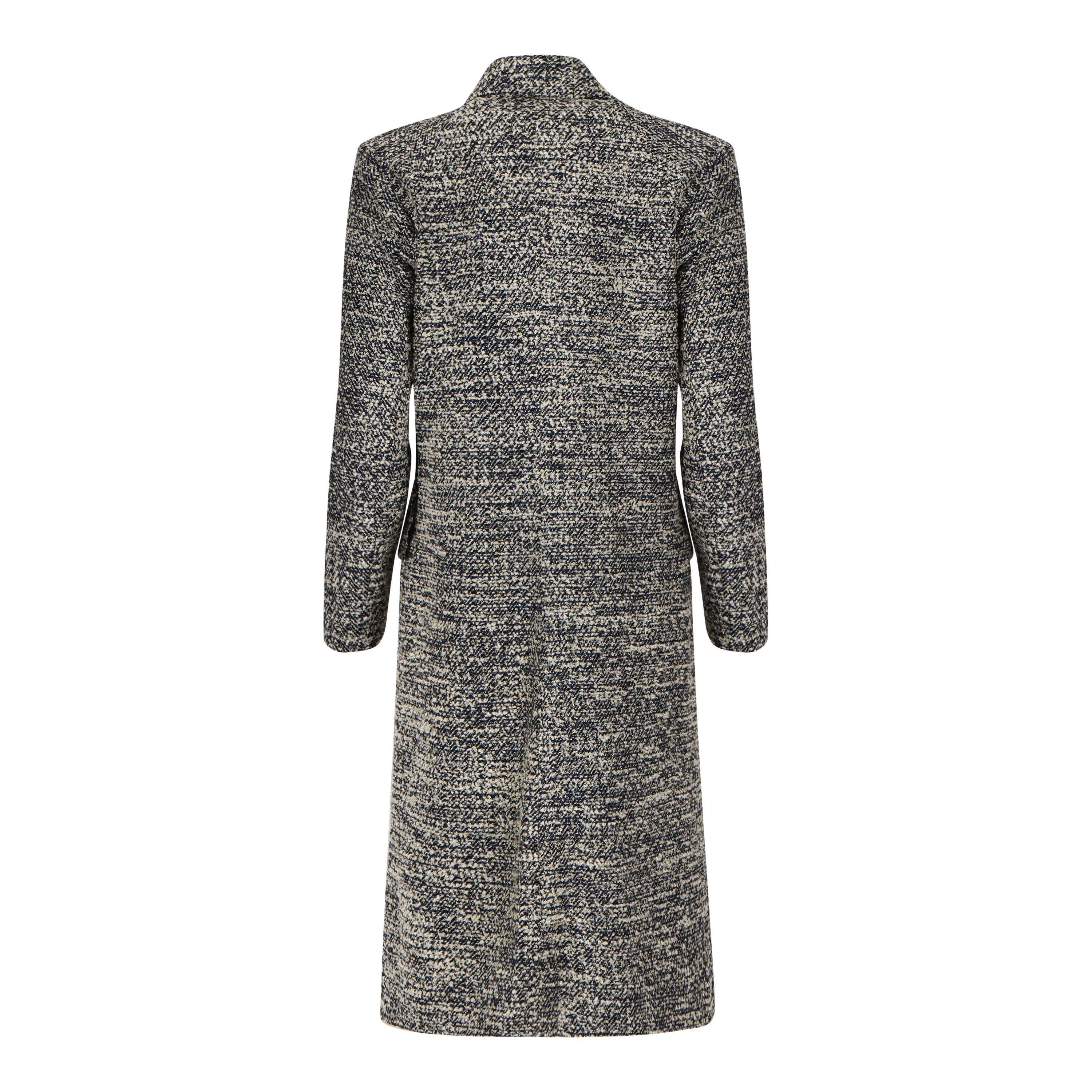 Oversized Tweed Coat - 2