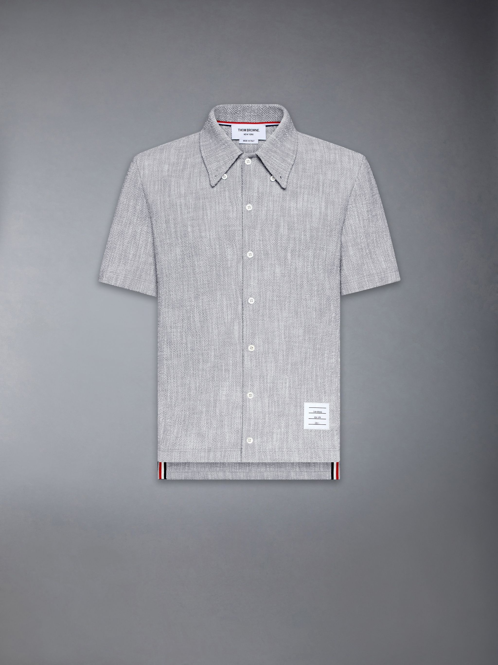 COTTON TWEED SHORT SLEEVE SHIRT - 6
