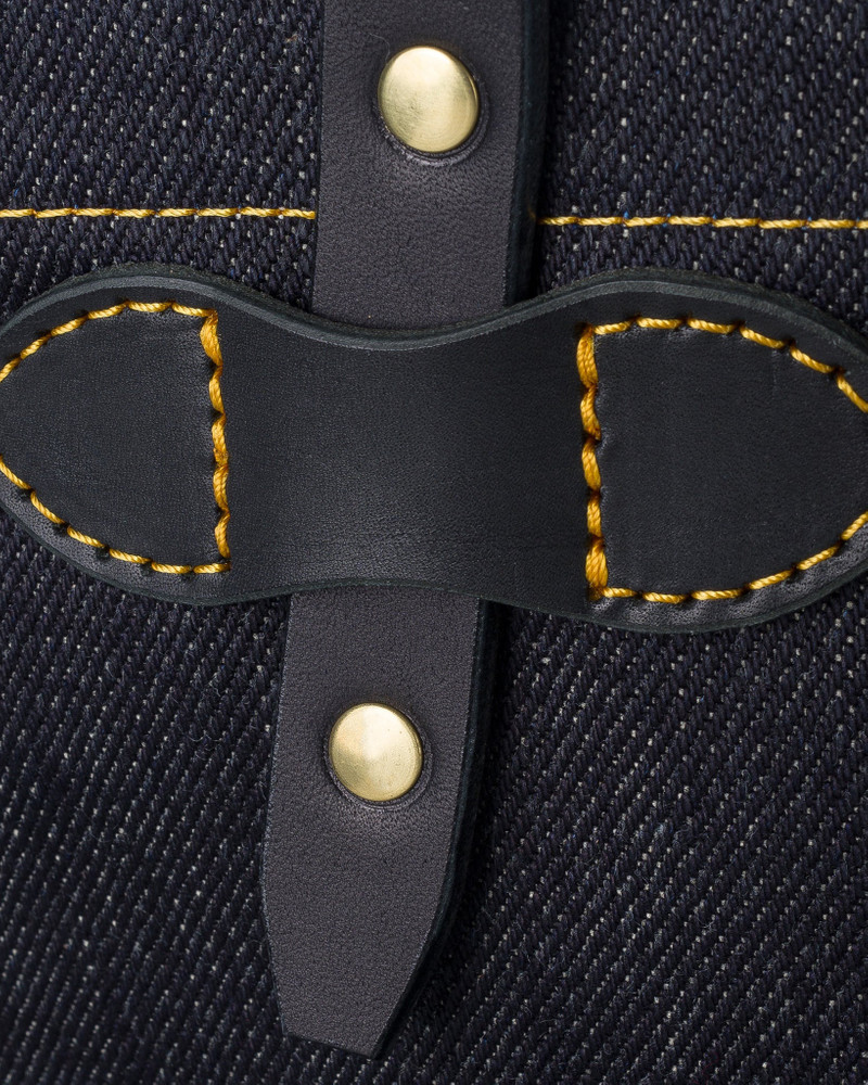 25OZ SELVEDGE DENIM TOTE BAG - INDIGO 6