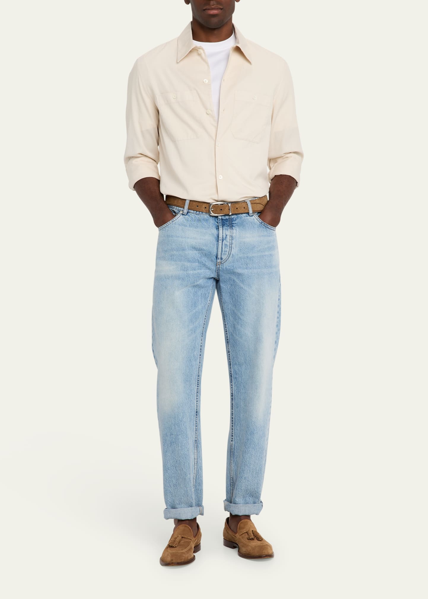 Men's High Summer Capsule Cotton Button-Down Shirt - 2