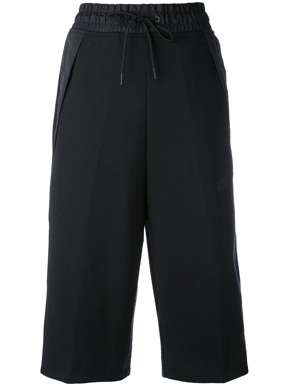 drawstring capri trousers - 1