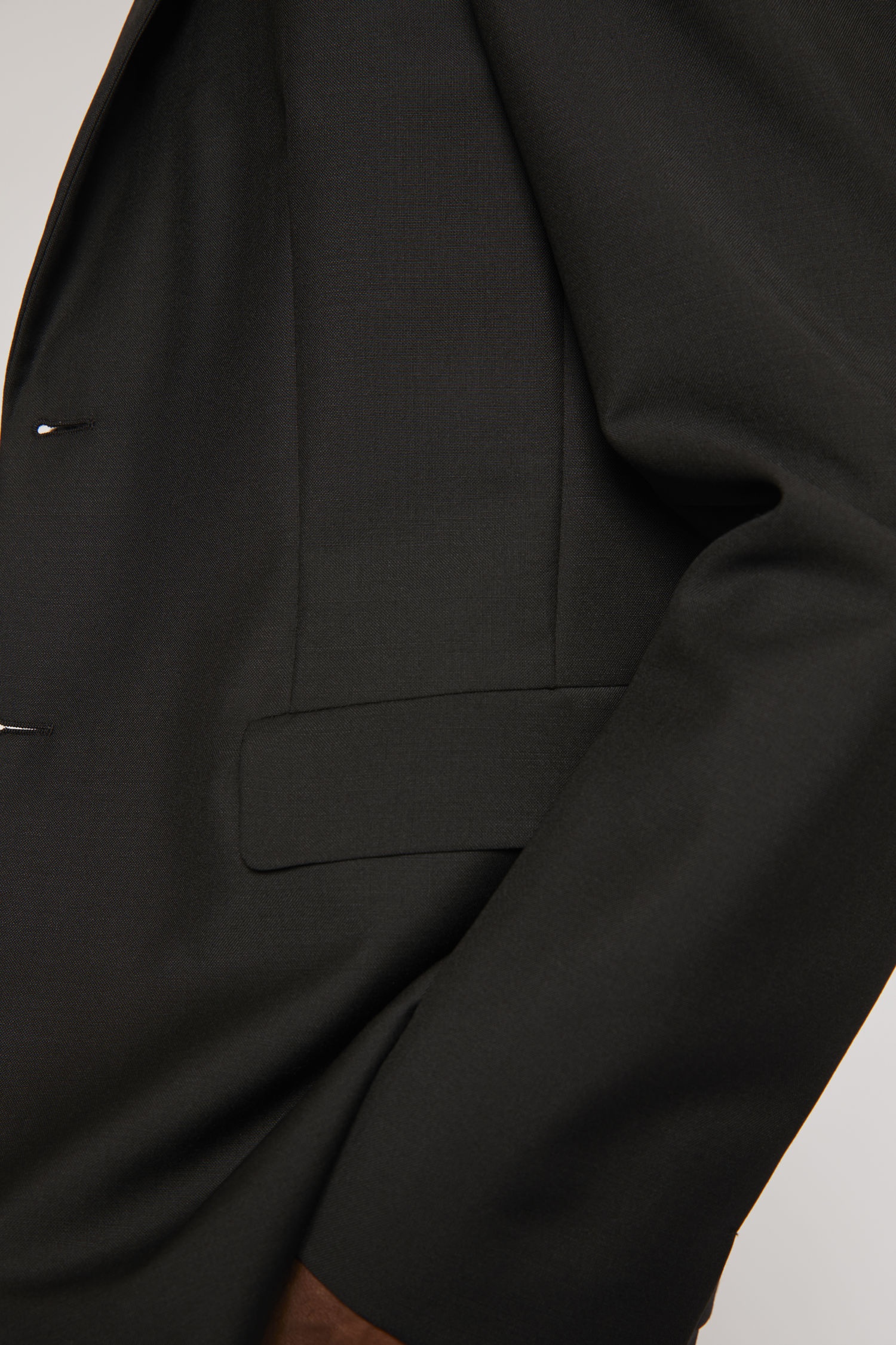 Single-breasted suit jacket black - 4