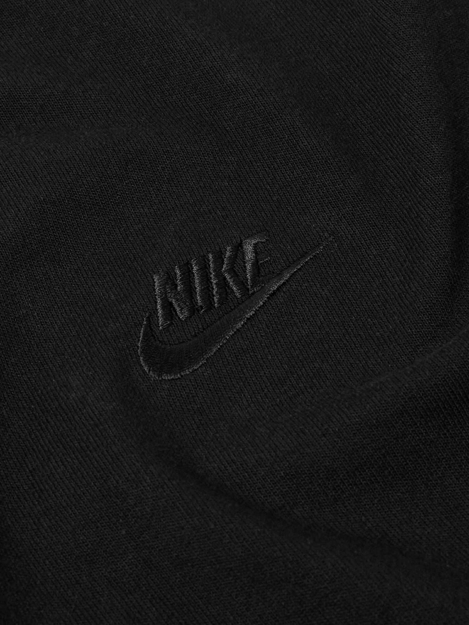Sportswear Premium Essentials Logo-Embroidered Cotton-Jersey T-Shirt - 5