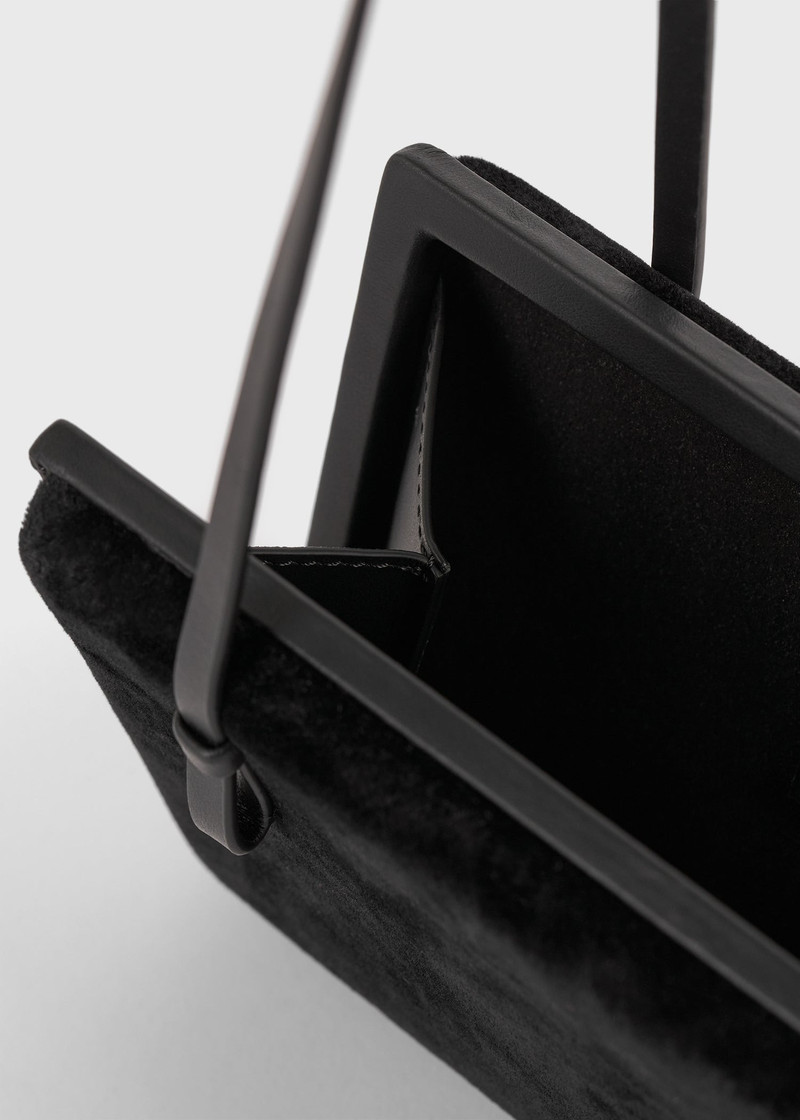 Cocktail velvet bag black 8