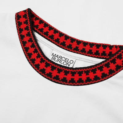 Marcelo Burlon County Of Milan Marcelo Burlon Cross Collar Tee outlook