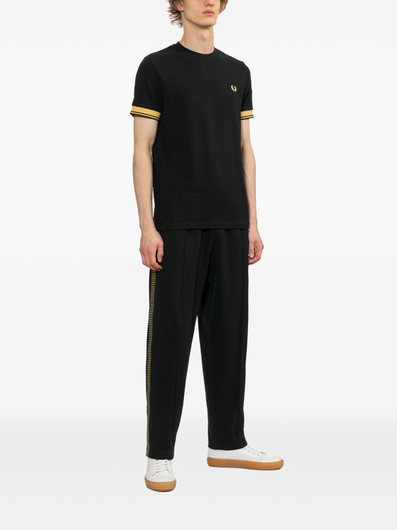 Fred Perry striped-sleeve T-shirt outlook