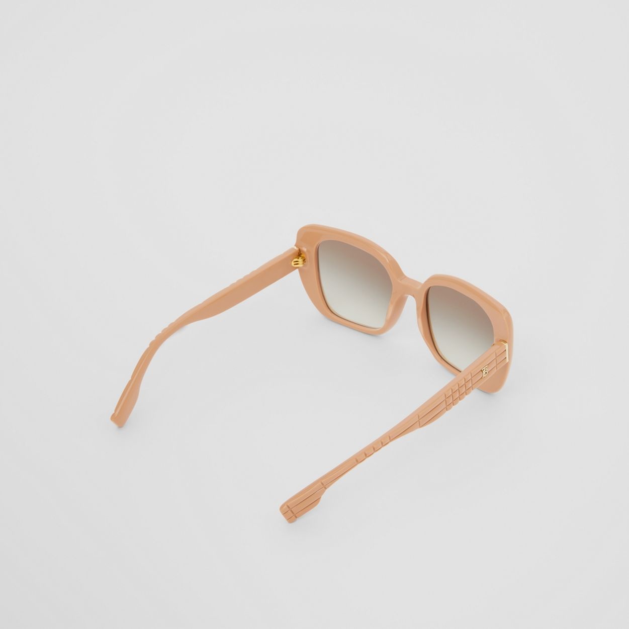 Monogram Motif Oversized Square Frame Sunglasses - 4