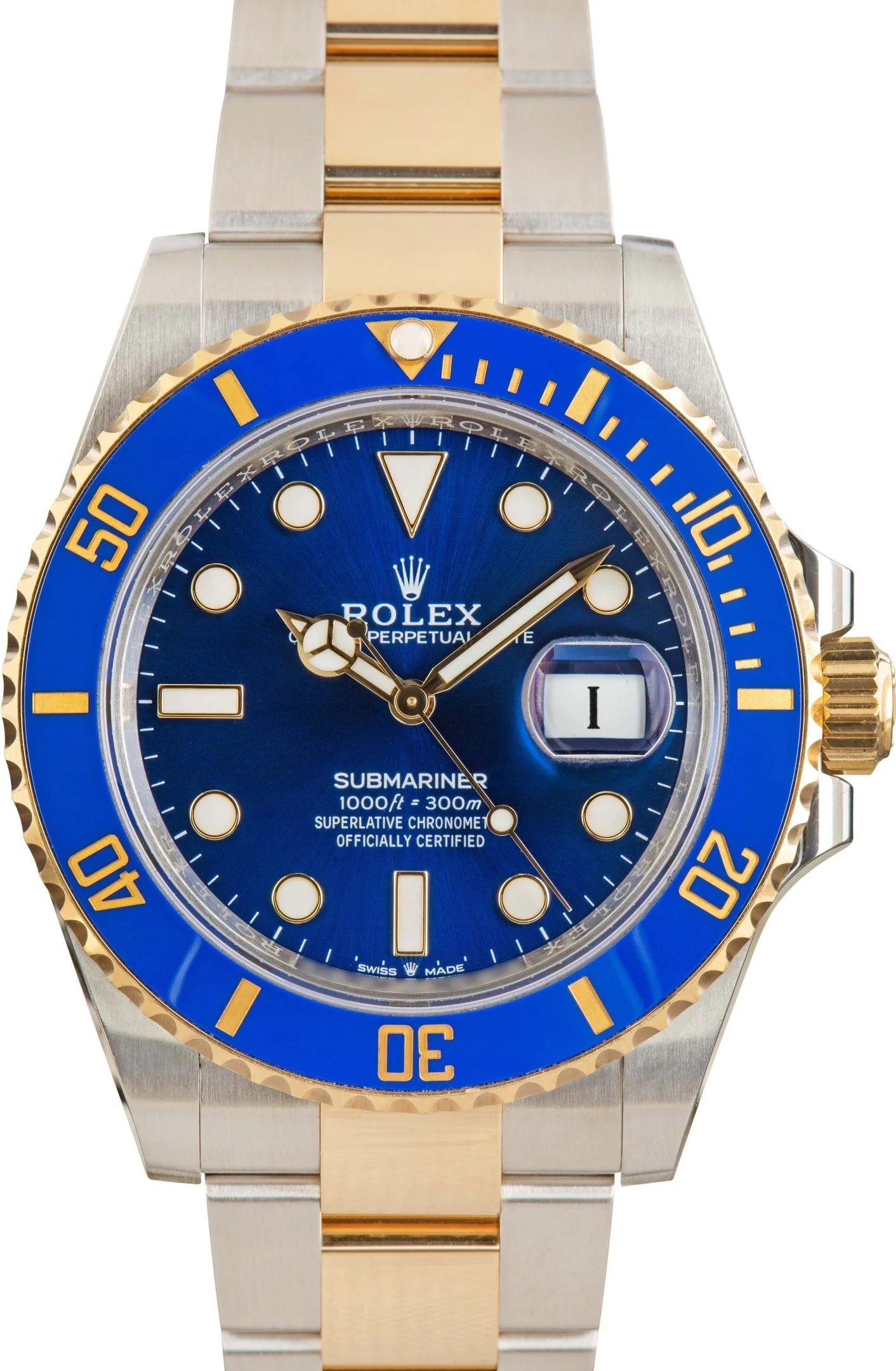 Rolex Submariner Bluesy 126613 Steel & Gold - 1