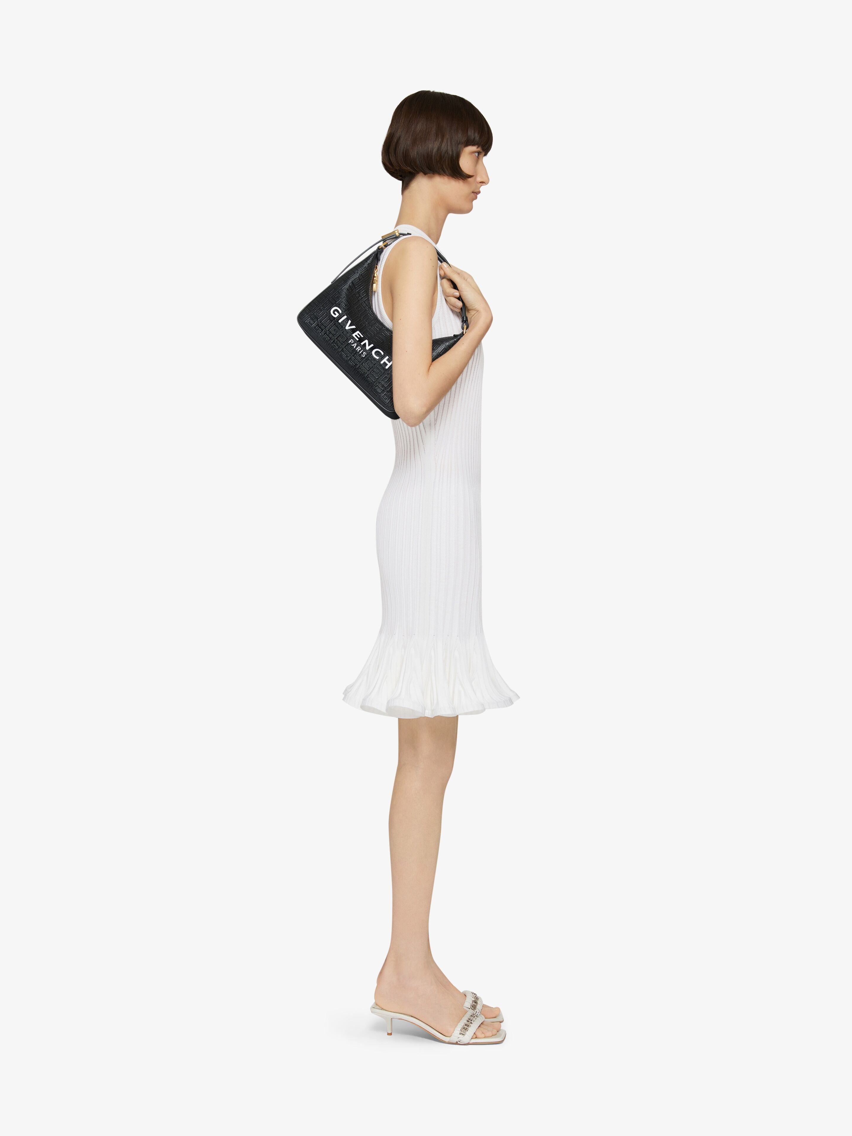 SMALL MOON CUT OUT BAG IN 4G COATED CANVAS 2