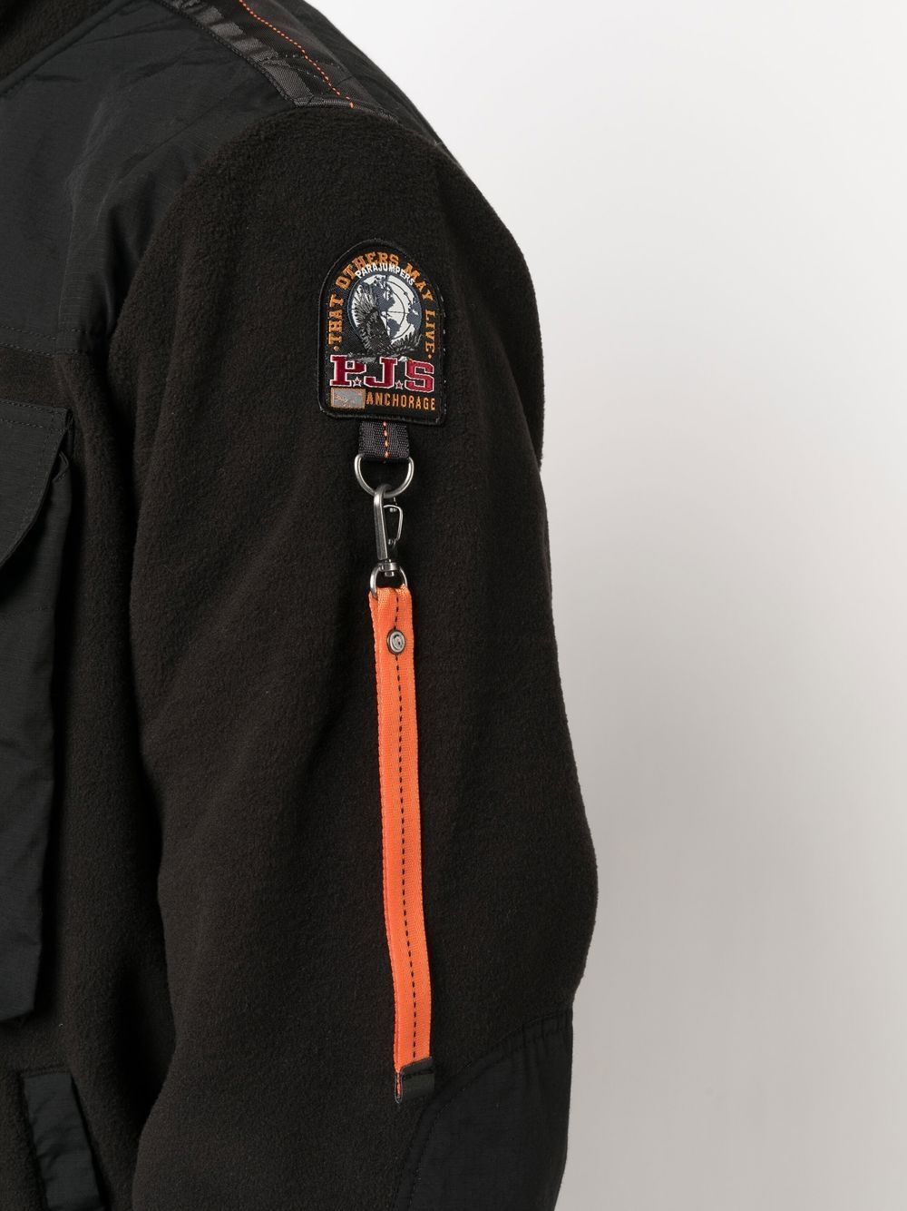 logo-patch jacket - 5